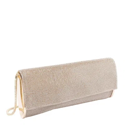 Benedetta Bruzziches Women Kate Crystal Crossbody Bag In Gold