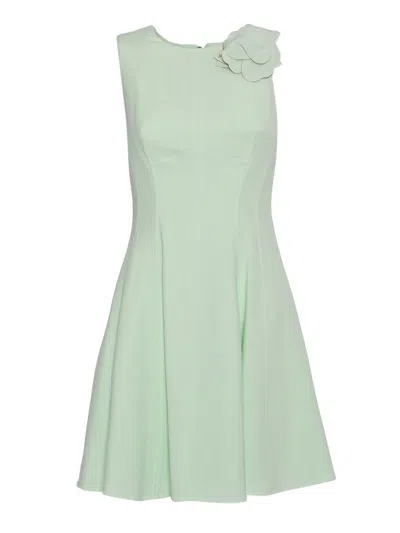 Elisabetta Franchi Midi Dress In Green