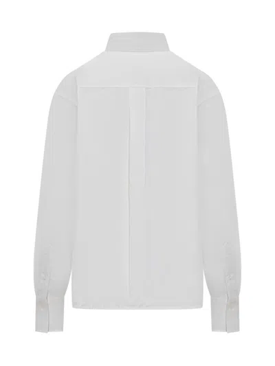 Victoria Beckham Cropped Shirt In White