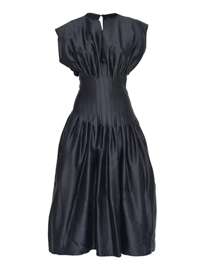 Fabiana Filippi Midi Dress In Black