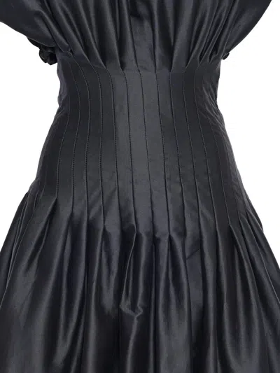 Fabiana Filippi Midi Dress In Black
