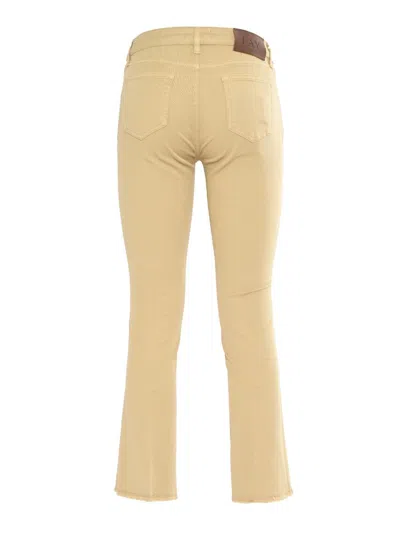 Fay Cropped Pants In Neutral