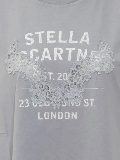 Stella Mccartney Lace-embellished Cotton Mini Dress