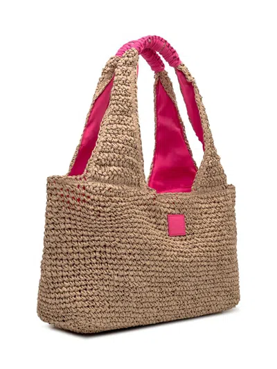 Sundek Maxi Bag In Paper Straw