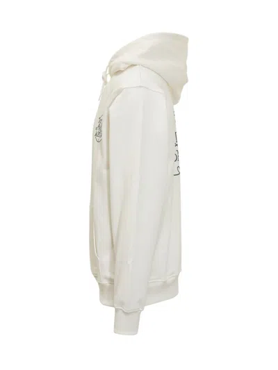 Drôle De Monsieur Drole De Monsieur Sweatshirt In White