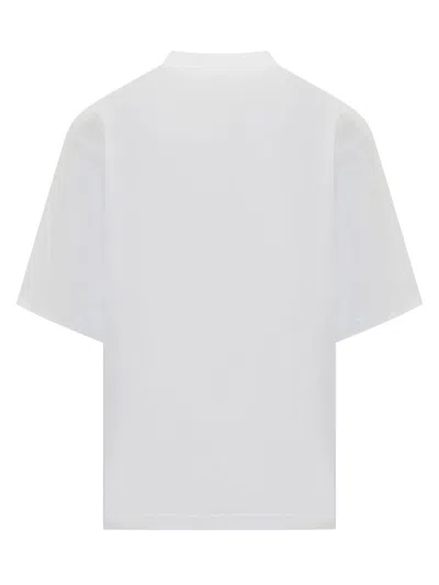 Marni Mini Logo T-shirt In White