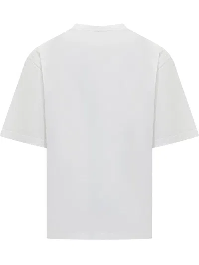 Dsquared2 Mens White Heritage 95 Text-print Cotton T-shirt Xl