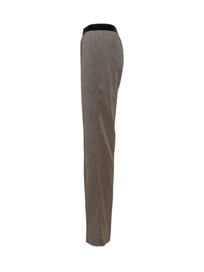 Tom Ford Pants With Polka Dot Print In Gray