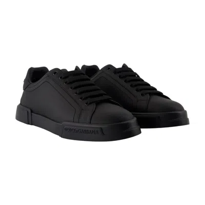 Dolce & Gabbana Portofino Sneakers In Purple