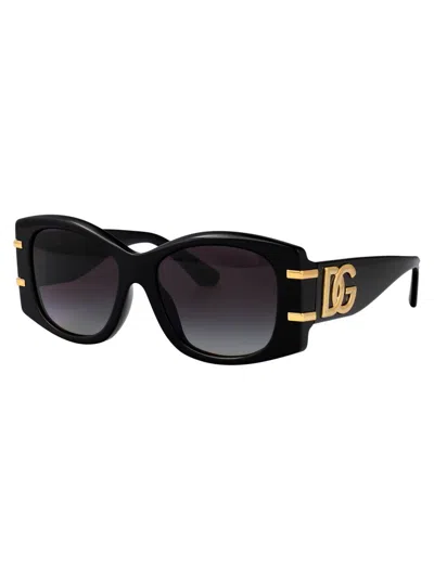 Dolce & Gabbana Dg Millennials Butterfly Sunglasses In Black