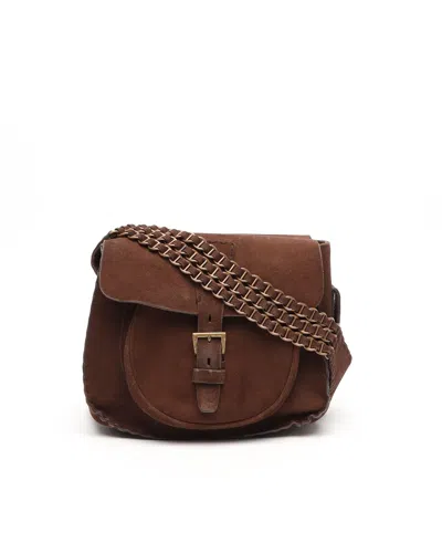 Prada Suede Crossbody Bag