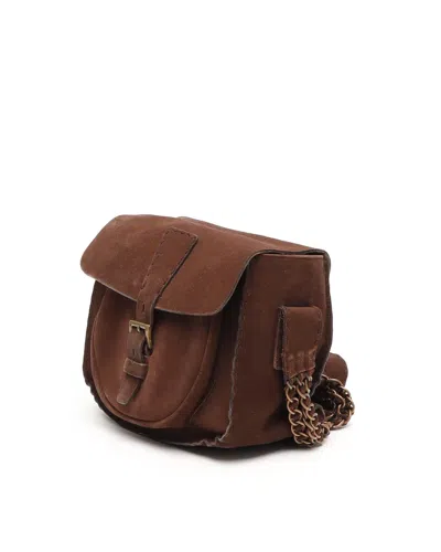 Prada Suede Crossbody Bag