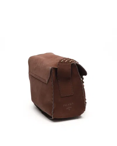 Prada Suede Crossbody Bag