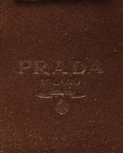 Prada Suede Crossbody Bag