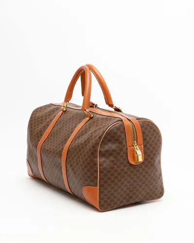 Celine Céline Macadam Boston Bag