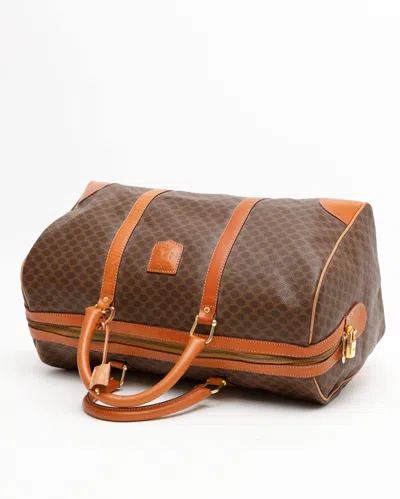 Celine Céline Macadam Boston Bag