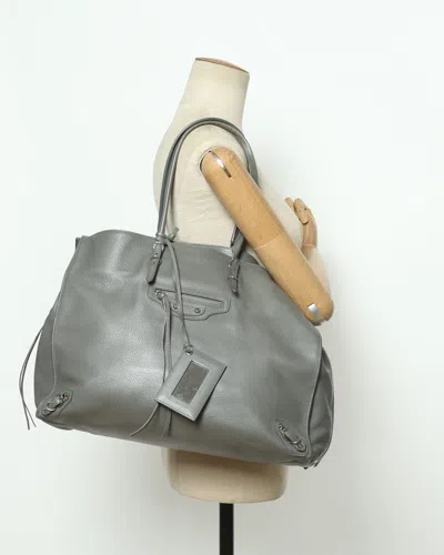 Balenciaga Papier A4 Zip Around Tote Bag