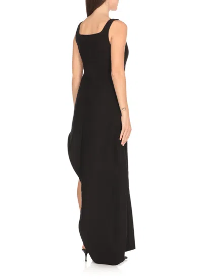 Coperni Dress With Logo In Black