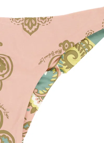 Miss Bikini Bikini With Golden Details In Green