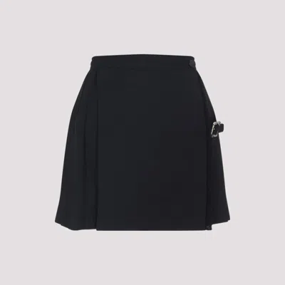 Enfants Riches Deprimes Pleated Buckle-fastening Mini Skirt