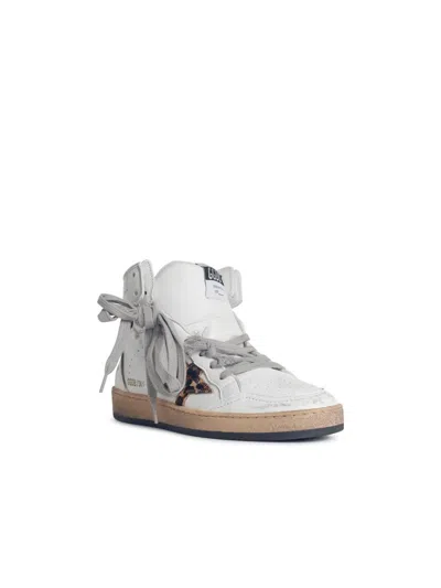 Golden Goose Sky-star' White Leather Sneakers