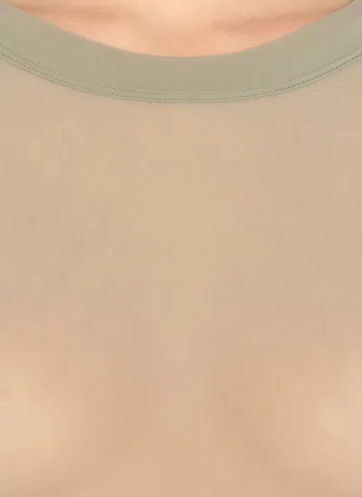 Rick Owens Level T-shirt In Neutral