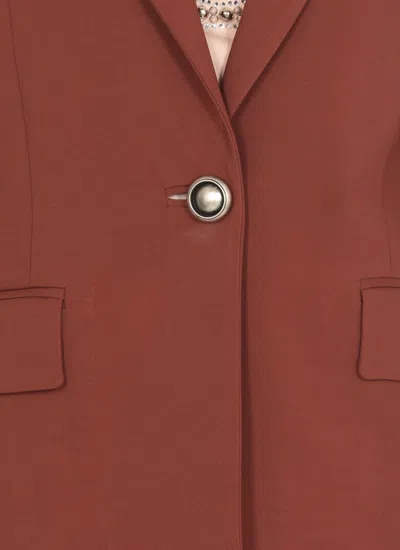 Pinko Cady Blazer In Brown