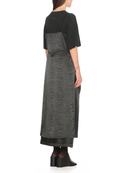 Mm6 Maison Margiela Mm6 By Maison Margiela Flared Hem Cotton Dress