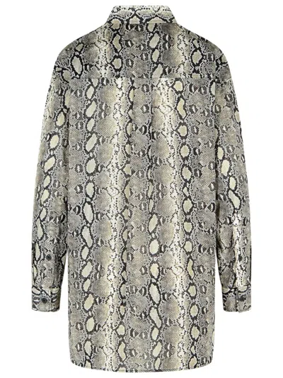 Michael Michael Kors Michael By Michael Kors Printed Cotton Shirt In Neutral