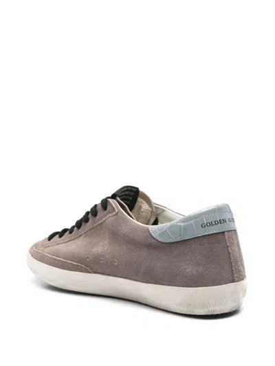 Golden Goose Low-top Brown Sneakers With Suede Finish