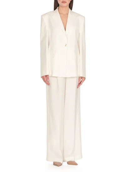Pinko Viscose And Linen Blazer