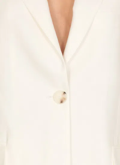 Pinko Viscose And Linen Blazer