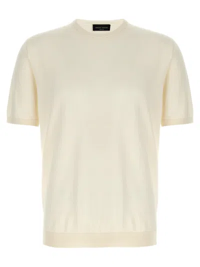 Roberto Collina Crew Neck Knitted T-shirt
