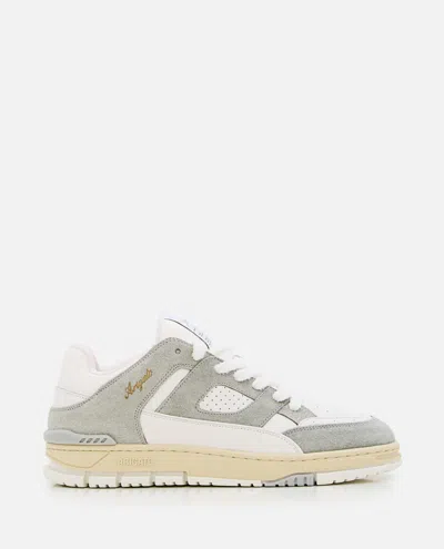 Axel Arigato Area Lo Sneakers With Leather Upper In Gray