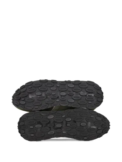 Philippe Model Green Sneakers In Black