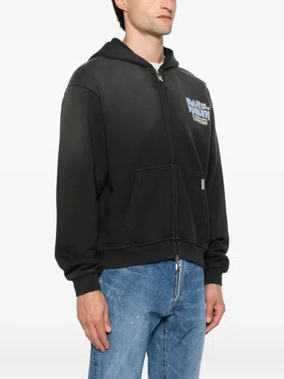 Represent Felpa  X Iron Maiden Anniversary In Cotone Antracite  Uomo In Black