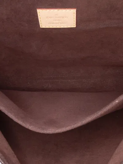 Pre-owned Louis Vuitton 2021-2025 Monogram Pochette Metis Satchel