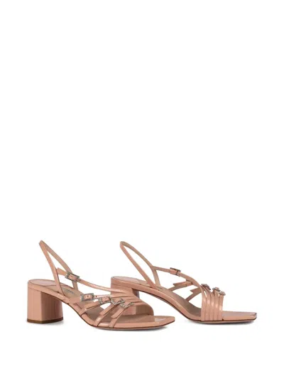 Le Silla 50mm Scarlet Sandals In Neutral