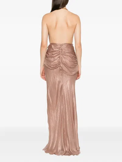 Maria Lucia Hohan Hohan Draped Dress In Pink