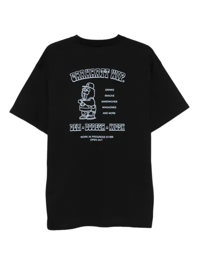 Carhartt T-shirt  Wip Men Color Black In Black