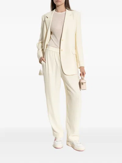 Theory Single-breasted Blazer In White