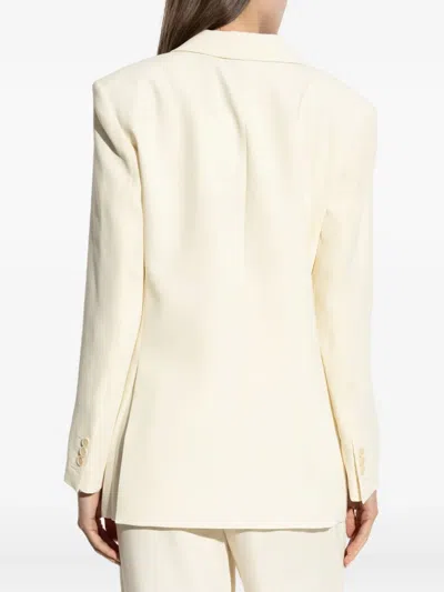 Theory Single-breasted Blazer In White