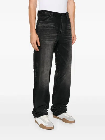 Mastercraft Union Faded Jeans In Black