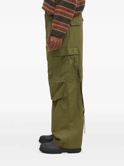 Maharishi Original Double-pocket Cargo Trousers In Green