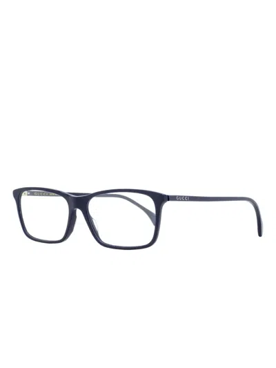 Gucci Rectangular-frame Glasses In Black