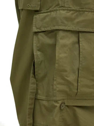 Maharishi Original Double-pocket Cargo Trousers In Green
