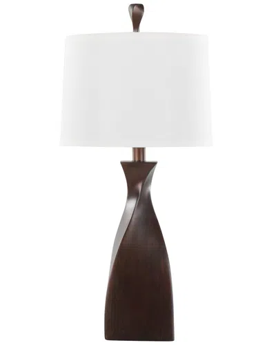 Lumisource Curvo 30 Contemporary Polyresin Table Lamp In Cop In Multi