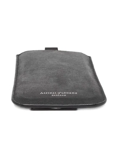 Pre-owned Aspinal Of London Leather Phone Case