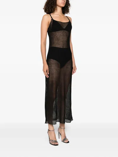 The Frankie Shop Sienna Maxi Dress In Black