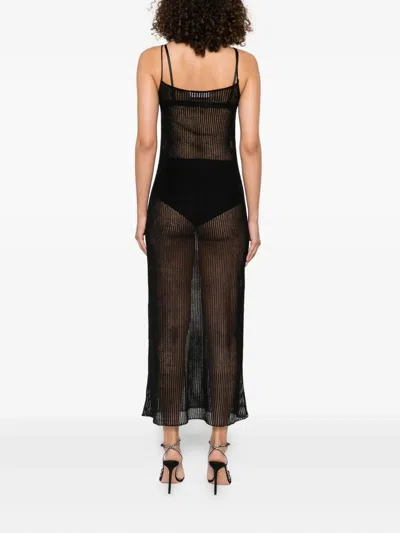 The Frankie Shop Sienna Maxi Dress In Black